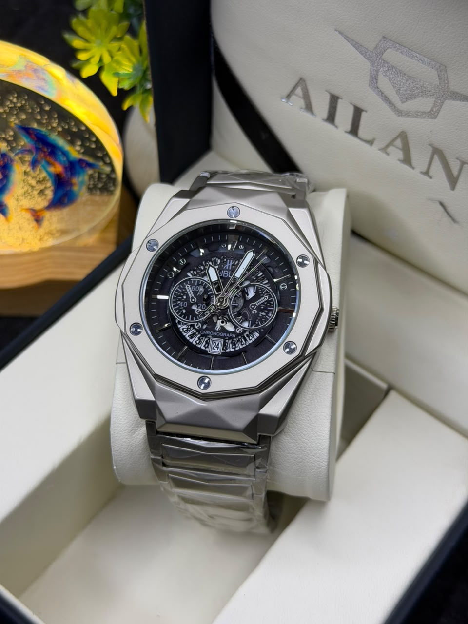 HB Mafia Stainless Steel Watch