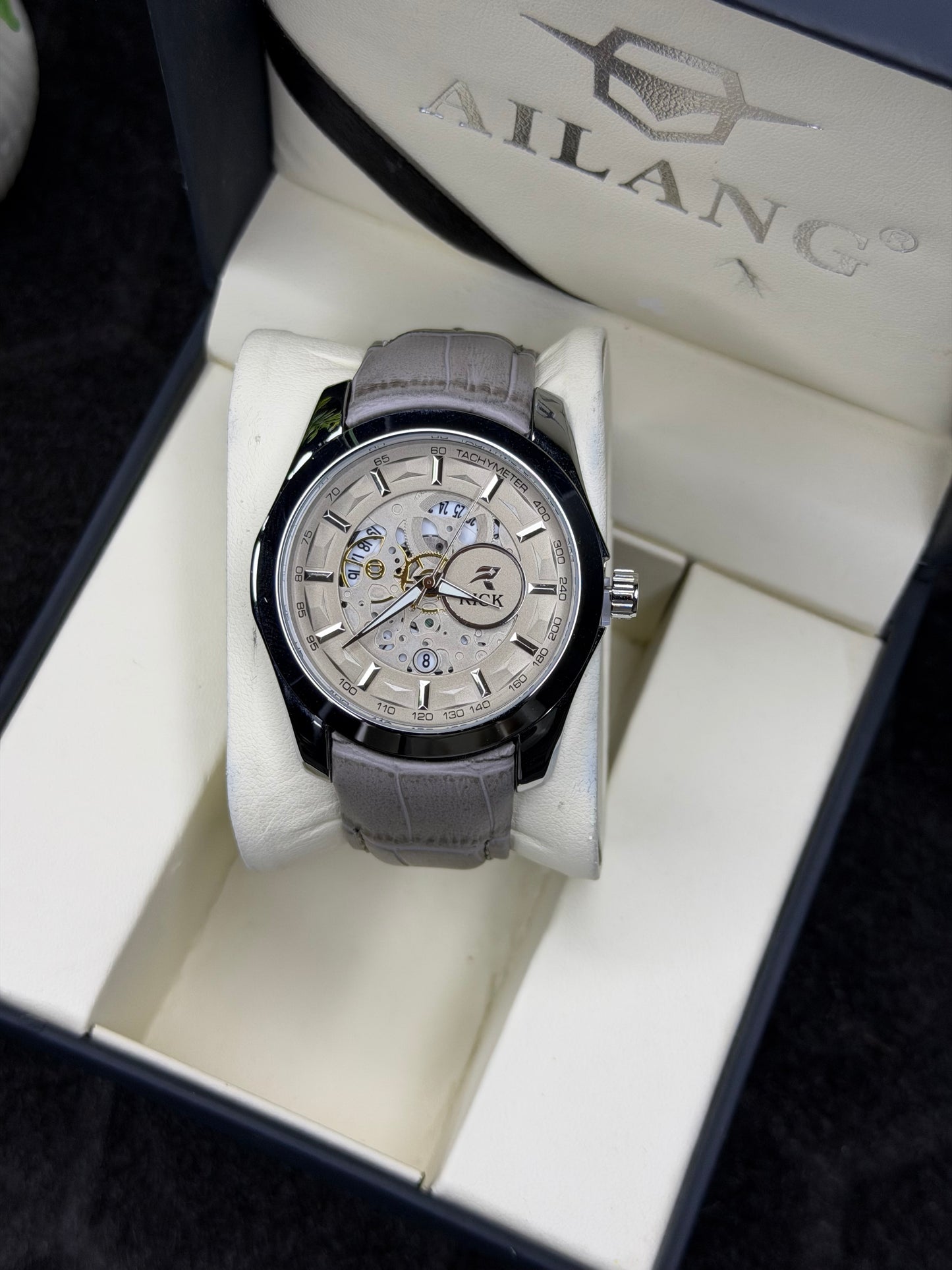 Rick Men’s Leather Watch