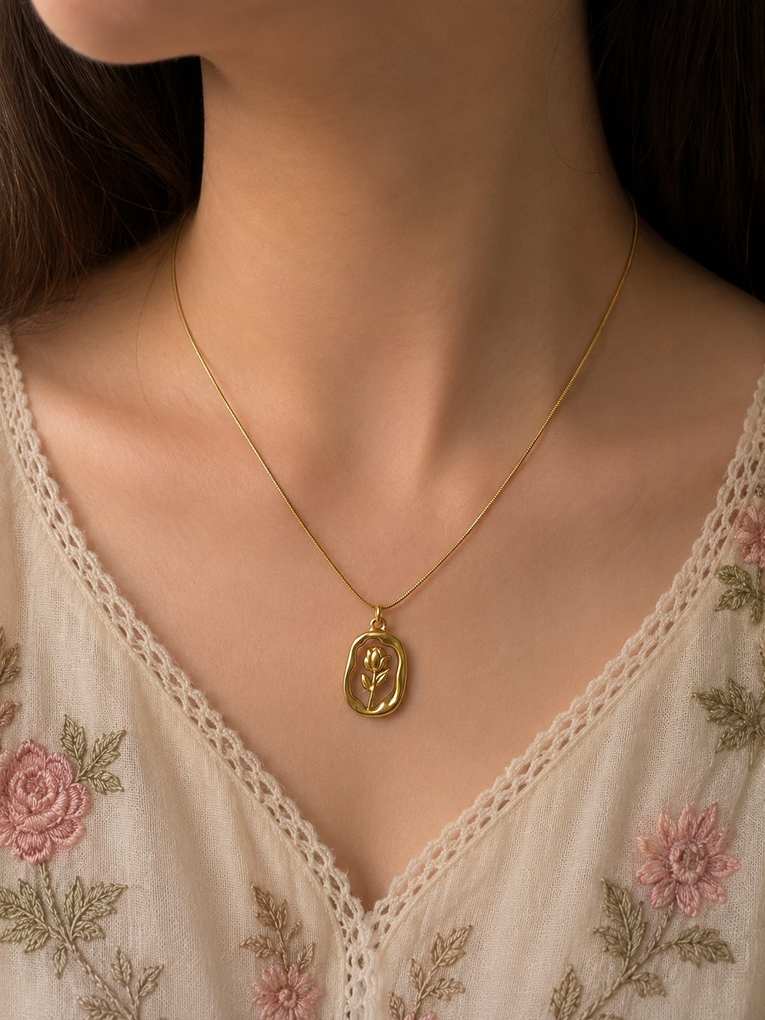 Stainless Steel Locket for Girls