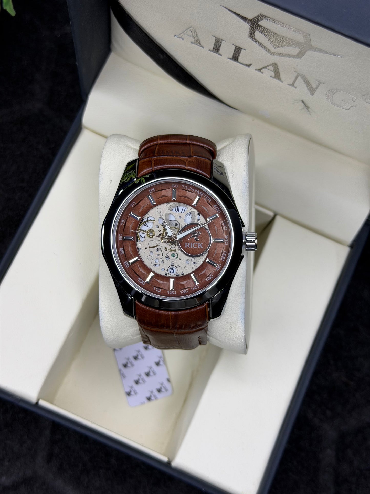 Rick Men’s Leather Watch